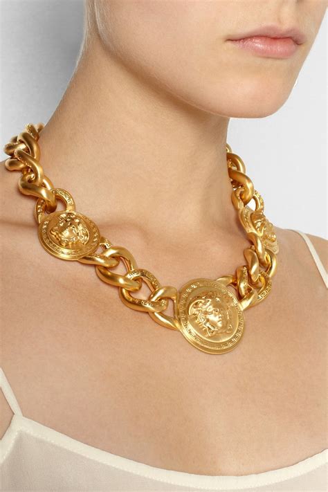 versace kette original|Versace chains for women.